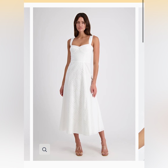 AMUR Dresses & Skirts - Orla eyelet midi dress